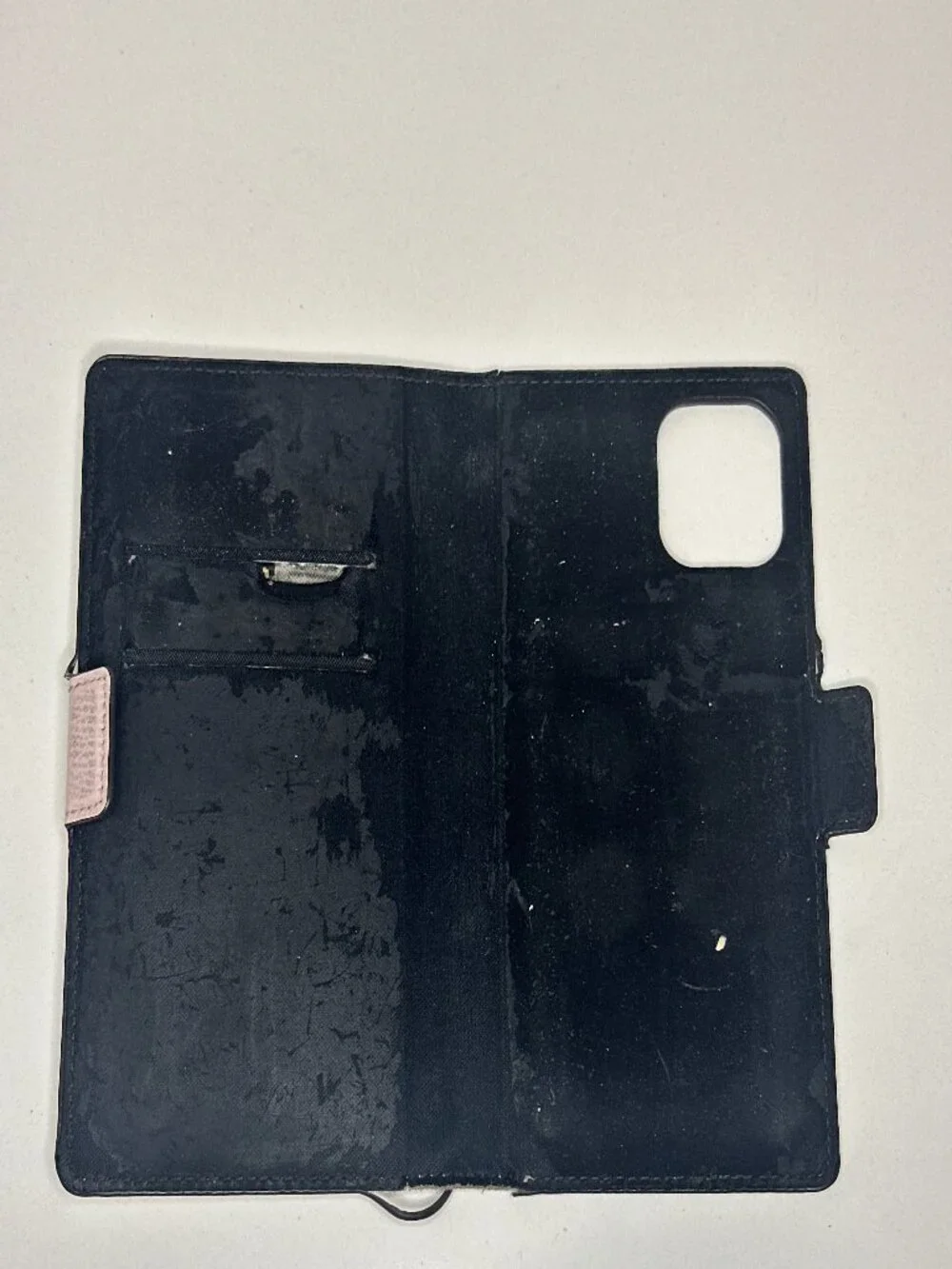 Rare Kate Spade Boston Terrier iPhone 11 Pro Wallet Case AS IS